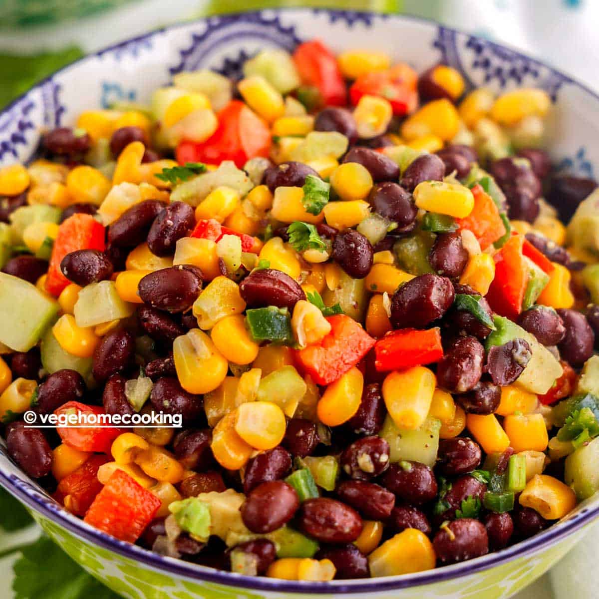 Easy 1-Bowl Black Bean Corn Salad for Quick Weekday Meals